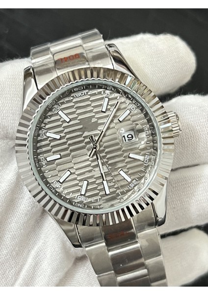 13 Kuvars Yeni Ürün Fikirleri Noel Hediyesi Reloj Hombre Bilezik Takı Lüks Marka Spor Moda Çelik Kayış Kuvars Izle Benim Için (Yurt Dışından)