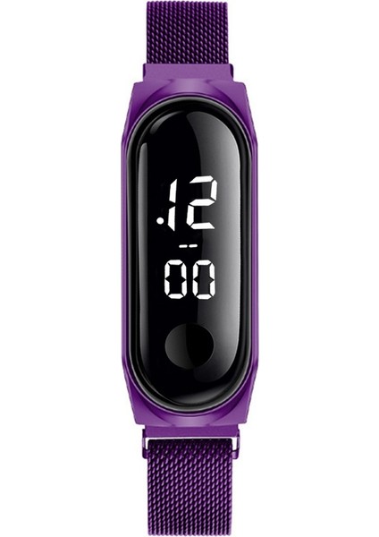 C3 Üst Marka Kadın LED Saatler Moda Cenevre Tasarımcı Bayanlar Dijital Saat Lüks Dikdörtgen Kuvars Bilek Izle (KWT2244) (Yurt Dışından)