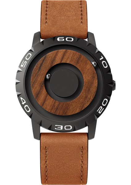 Gümüş Eutour Saatler Erkekler Manyetik Top Pointer Lüks Ünlü Erkek Kuvars Saatler Su Geçirmez Kuvars Kol Saati Relojes Hombre (Yurt Dışından) fiyatları