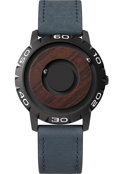 Gümüş Eutour Saatler Erkekler Manyetik Top Pointer Lüks Ünlü Erkek Kuvars Saatler Su Geçirmez Kuvars Kol Saati Relojes Hombre (Yurt Dışından) fırsatları