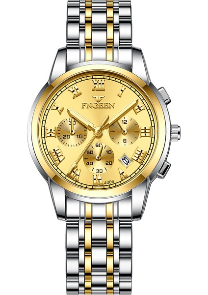 Kadın G In S Izle Otomatik Mekanik Saat Trend Kore Versiyonu Kuvars Su Geçirmez Erkek Saat WA001 (Yurt Dışından)