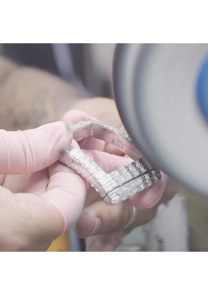 Stil 7 Lüks Özelleştirme Elmas Saatler Gia Sertifikalı Yeni Lüks Elmas Vvs Moissanite Saat Erkekler Için Hip Hop Mekanik Altın Otomatik Saatler (Yurt Dışından) fırsatları