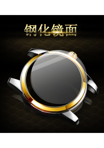 Stil 9 Kimsdun 1977A Lüks Çin Erkekler Mekanik Saat Şık Paslanmaz Çelik Bant Ejderha Analog Ekran Karakter Gündelik Saat (Yurt Dışından) modelleri