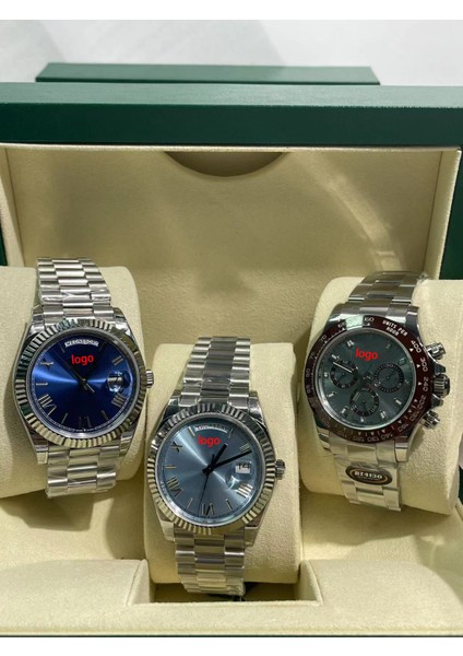 Mavi Moda Üst Fabrika Rolexable Saat Için Safir Ayna Su Geçirmez Spor Otomatik Mekanik Saat Üretiyor (Yurt Dışından) modelleri