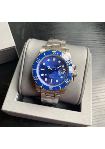 Renk 03 Yuvarlak 3A Yüksek Kaliteli Safir Ayna 904L Ince Çelik Erkek Otomatik Mekanik Su Hayalet Saat (Yurt Dışından) modelleri