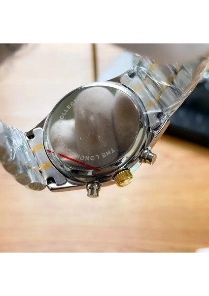 04 Yuvarlak Tam Otomatik Mekanik Altı Iğne Zamanlama Yüksek Kaliteli Paslanmaz Çelik Kayış Erkek Basit Moda Mekanik Saat (Yurt Dışından) fırsatları