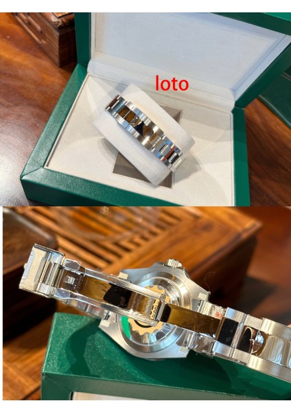 Şekil_-2'de Gösterildiği Gibi En Kaliteli Özel Logo Ahşap Saat Kutusu Ahşap Hediye Paketleme Rolex Için Yeşil Kutu (Yurt Dışından) indirimleri