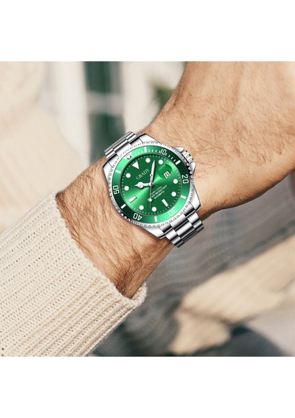 Gümüş-Siyah Mekanik Saat Lüks Marka Su Geçirmez Analog Otomatik Tarih Paslanmaz Çelik Çin Fabrika Özel Logo Erkekler Için Mekanik Saatler (Yurt Dışından) modelleri