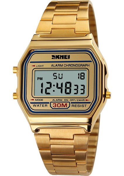03 Düzensiz Şekil Oem Skmei 1123 A Logo Izle Özel Saat Kadranı LED Çift Ekran Erkekler Için Elektronik Saatler (Yurt Dışından)