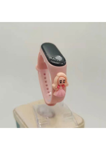 Pembe Prenses Bir Dolar Yeni M7 LED Saatler Süper Kahraman Örümcek Adam Dikiş Hayvan Bilezik Mi Çocuk Çocuklar Reloj Dijital Saat (Yurt Dışından)