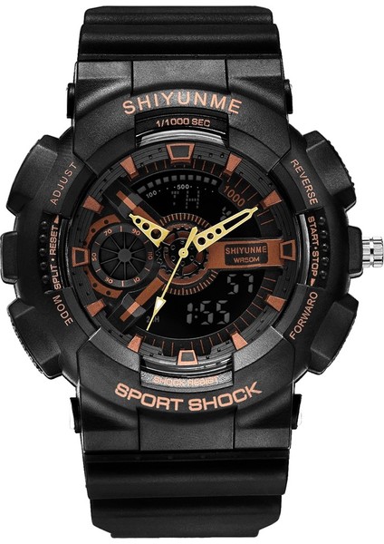 Renk 1 Diğer Özel Logo Izle Analog Spor Suya Dayanıklı Aydınlık Alarm Izle Erkekler 2023 Dijital Saat (Yurt Dışından)