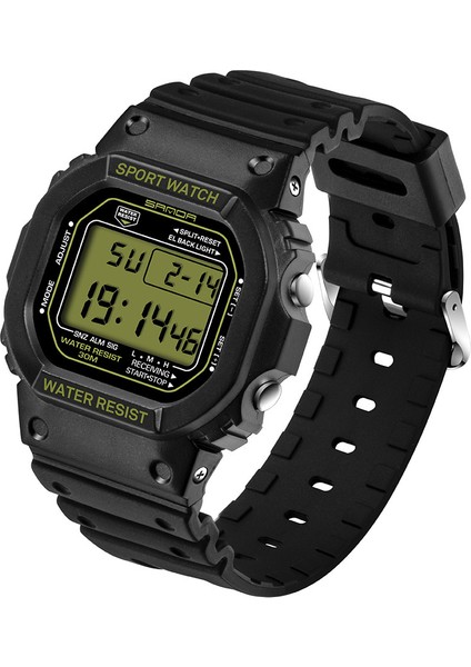 49124JPG Sportwatch Elektronik Saat Popüler Moda Çok Fonksiyonlu Çocuk Spor Dijital Su Geçirmez Akıllı Elektronik Saat (Yurt Dışından)