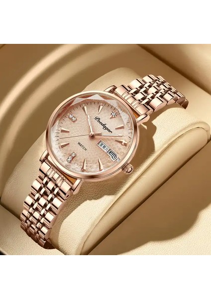 04 312 Poedagar 312 Bayan Saatler Sıcak Satış Chronograph Su Geçirmez Altın Renk Kuvars Izle Kadınlar Için Lüks Spor Su Geçirmez Izle (Yurt Dışından) modelleri