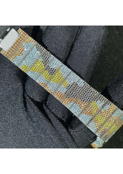 Stil 3 Lüks Mekanik Saatler High-End Lüks Özel Erkek Kadın Bling Tam Elmas Izle Vvs Mozanit Hip Hop Buzlu Paslanmaz Çelik Mekanik Saatler (Yurt Dışından) fırsatları