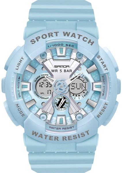 Yeşil Moda CW-417 Marka Tasarım Japon Dijital Hareketi Aydınlık Erkek Saat Su Geçirmez Izle Kadın Saatleri (Yurt Dışından) fiyatları