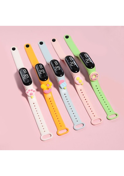 Stil 10 Karikatür Çocuk Saatler Kızlar Için Elektronik Bilezik Spor Dokunmatik Karikatür Çocuk Izle LED Dijital Kol Saati (Yurt Dışından) indirimleri