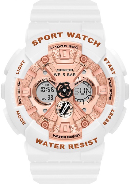 Yeşil Moda CW-417 Marka Tasarım Japon Dijital Hareketi Aydınlık Erkek Saat Su Geçirmez Izle Kadın Saatleri (Yurt Dışından) fırsatları