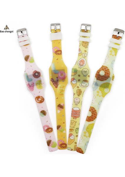 Tasarım 01 Izle & Dijital ve Çocuklar Yeni Renkli LED Işıklı Saat Özel Bilezik Dijital Bilek Saati Karikatür Çocuklar Için Spor Oyuncakları Hediyelik Saat (Yurt Dışından) fiyatları
