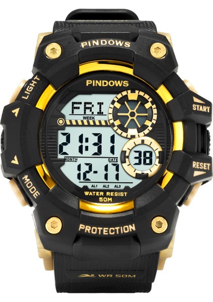 PDS-8009-N2 Moda Pasnew Özelleştirme Oem Odm Özel Logo Basit Kişiselleştirilmiş Tasarım Aydınlık Moda Suya Dayanıklı Günlük Dijital Eğlence Saati (Yurt Dışından)