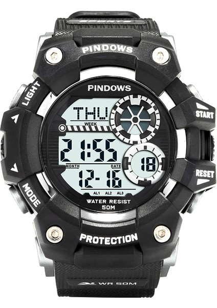 PDS-8009-N2 Moda Pasnew Özelleştirme Oem Odm Özel Logo Basit Kişiselleştirilmiş Tasarım Aydınlık Moda Suya Dayanıklı Günlük Dijital Eğlence Saati (Yurt Dışından) fırsatları