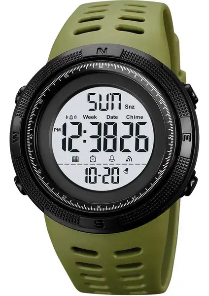 Mavi Camo Skmei 2070 Relojes Digitales Para Hombre Su Geçirmez 50M Skmei 2070 Relojes Erkek Dijital Saat Bilek Sporu Digitales Deportivos Para Hombre (Yurt Dışından)
