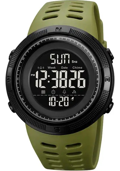 Mavi Camo Skmei 2070 Relojes Digitales Para Hombre Su Geçirmez 50M Skmei 2070 Relojes Erkek Dijital Saat Bilek Sporu Digitales Deportivos Para Hombre (Yurt Dışından)
