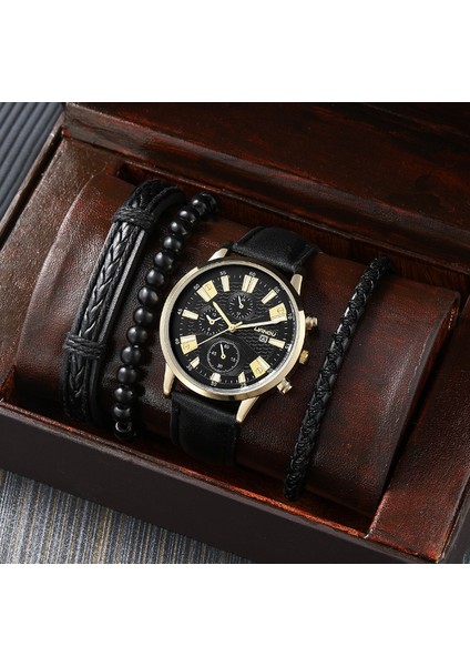 Stil 3 5 Adet/takım Erkek Yeni Hepsi Bir Arada Boncuklu Kuvars Spor Seti Izle (Yurt Dışından) fırsatları