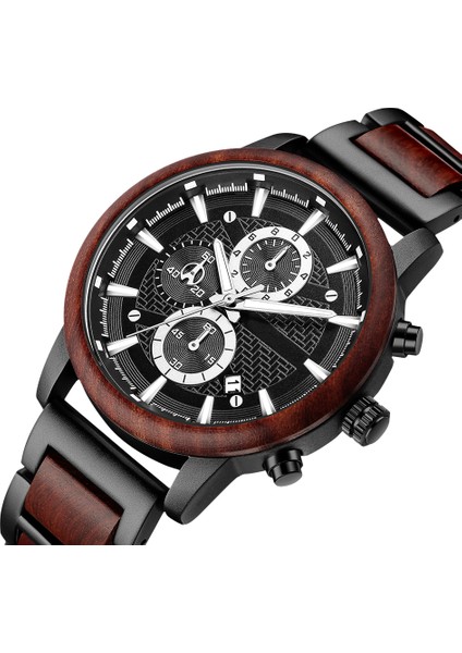 Gümüş ve Ceviz Dropshipping Özelleştirilmiş Reloj Hombre Yeni Ahşap Izle Erkekler Üst Marka Lüks Chronograph Kuvars Saatler Adam Için (Yurt Dışından) fiyatları
