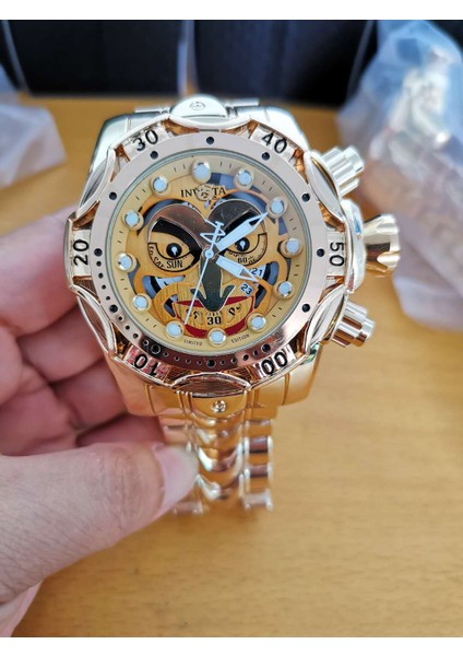 Stil 3 Paslanmaz Çelik Saatler Yüksek Kalite Fabrika Doğrudan Sıcak Satış Invic Reloj Moda Sıcak Satış Invic Izle Erkek Kuvars Palyaço Izle (Yurt Dışından) fırsatları