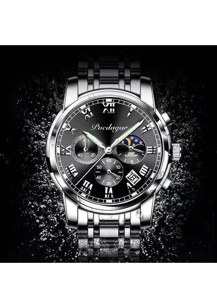 Stil 2 No Men Moda Günlük Iş Kuvars Saatler Chronograph Relogio Masculino (Yurt Dışından)