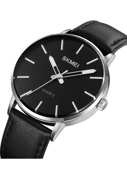 Gümüş/siyah Basit ve Çok Yönlü Skmei 2074 Spor Izle Su Geçirmez Uzun Ömürlü Pil Reloj Para Hombre Kuvars Saatler Erkekler Için (Yurt Dışından)