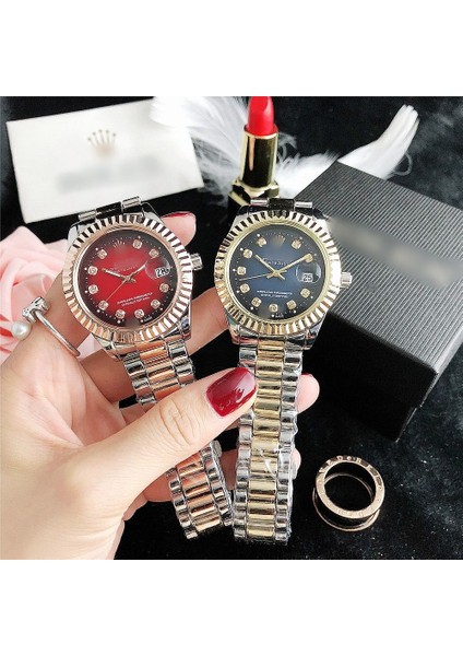 2sg Moda Takı Saatler Hifive Sıcak Satış Moda Kadın Izle Paslanmaz Çelik Su Geçirmez Lüks Kadın Kol Saati Ünlü Marka Bayanlar Kuvars Saatler Hediyeler (Yurt Dışından)