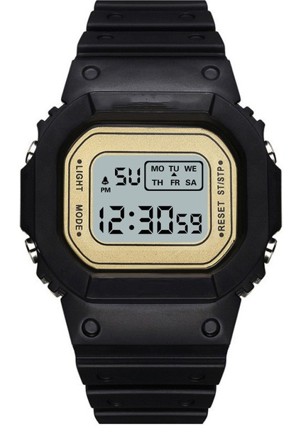 A9 Spor Öğrenci Saati Marka Tasarımcıları Dijital Spor Su Geçirmez LED Saatler Kol Saatleri (Yurt Dışından)