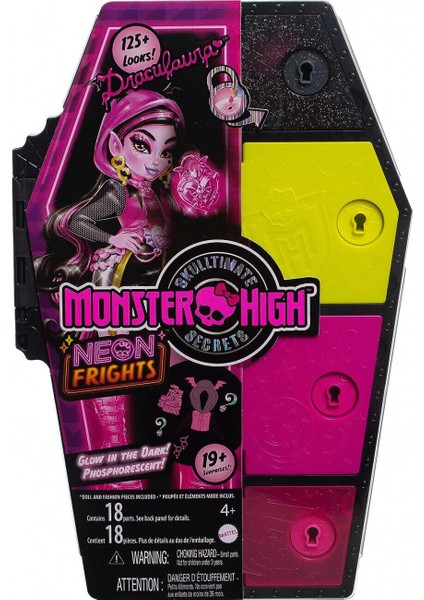 Neon Frights Bebekler HNF78 - Draculara