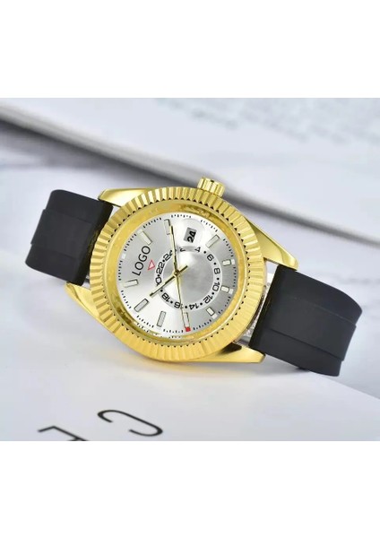 01 Round 3A Erkek Otomatik Mekanik Saat Üç Iğneli Klasik Pop Kuvars Yüksek Dereceli Bantlı Erkek Saati, Yüksek Kaliteli Bir Saat (Yurt Dışından) fırsatları