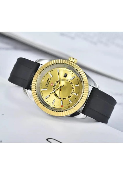 01 Round 3A Erkek Otomatik Mekanik Saat Üç Iğneli Klasik Pop Kuvars Yüksek Dereceli Bantlı Erkek Saati, Yüksek Kaliteli Bir Saat (Yurt Dışından) indirimleri