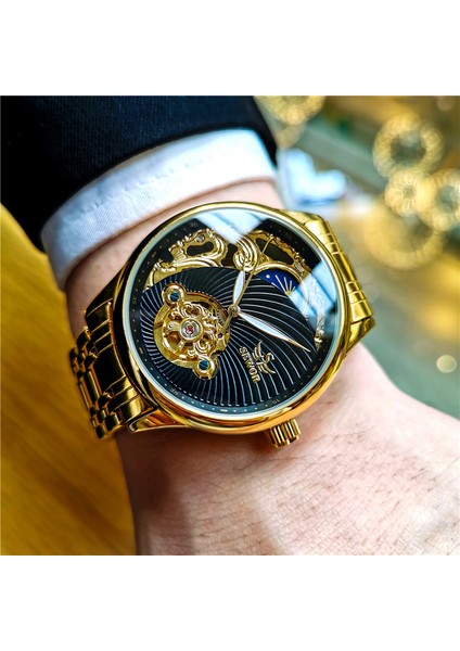 F Sewor 1923-3 Sewor 1923-3 Resmi Orijinal Otomatik Mekanik Saat Erkek Saat Hollow Tourbillon Aydınlık Su Geçirmez Iş Retro Saat (Yurt Dışından) fiyatları