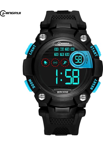 Stil 3 Mingrui Moda Öğrenci Spor Çocuk Izle Çocuklar Için Kol Saati Alarm Relogio Koşu Kol Saati Dijital Saatler (Yurt Dışından)