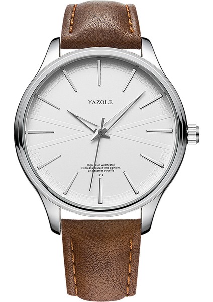 YZL38010111 Yazole 512 Resmi Kuvars Saatler Adam Relojes Analog Relojes Moda Basit Izle Erkekler (Yurt Dışından) fırsatları