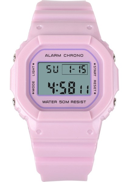 Gençler Için Mor Basit Spor Dijital Saatler Düşük Adedi Üretici Son Kızlar Parti Kadınlar Için Ince Küçük Su Geçirmez Basit Spor Dijital Saatler (Yurt Dışından)