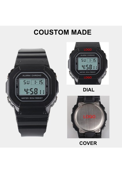 Gençler Için Mor Basit Spor Dijital Saatler Düşük Adedi Üretici Son Kızlar Parti Kadınlar Için Ince Küçük Su Geçirmez Basit Spor Dijital Saatler (Yurt Dışından) fırsatları