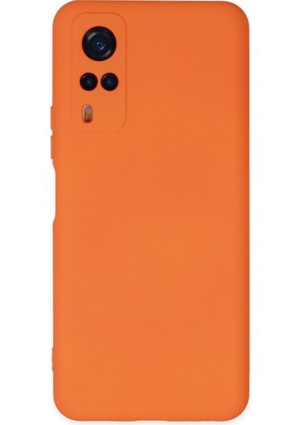 Vivo Y51 Kılıf Nano Içi Kadife Silikon - Turuncu 300099