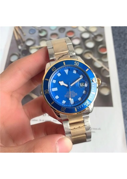 04 Yuvarlak Erkek Tam Otomatik Mekanik Lüks Basit Moda Yüksek Kaliteli Erkek Moda Zamanlama Mekanik Saat (Yurt Dışından) modelleri