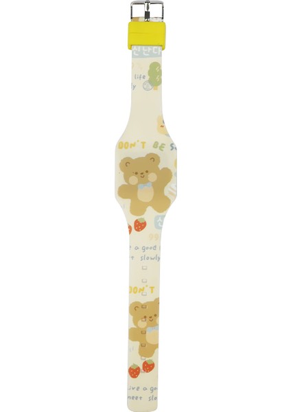 Stil 4 Karikatür/spor Karikatür Hayvan Tasarım Özel Renkli Baskı Desen Çocuk Elektronik Saat Silikon LED Dijital Saat Hediye Için (Yurt Dışından)