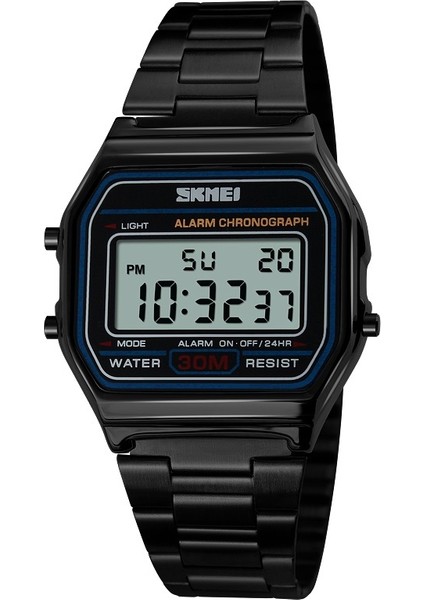 Siyah 1123 1123 Spor Izle Erkekler 2022 Saat Erkek LED Dijital Skmei Bilek Saatler Erkek Üst Marka Lüks Dijital Saat Relogio Masculino (Yurt Dışından)