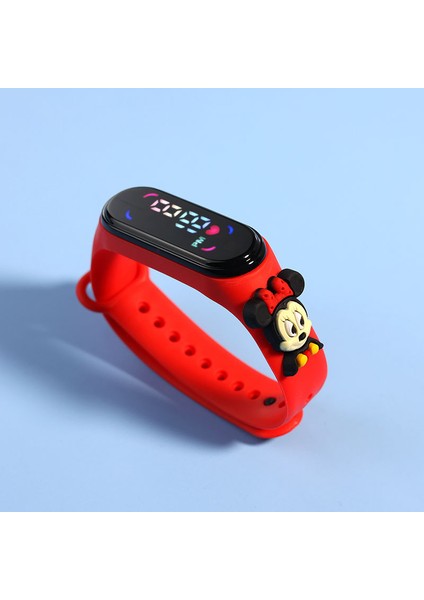 4 M7 Renkli Işık Bir Dolar Yeni M7 LED Saatler Süper Kahraman Örümcek Adam Dikiş Hayvan Bilezik Mi Çocuk Çocuklar Reloj Dijital Saat (Yurt Dışından)