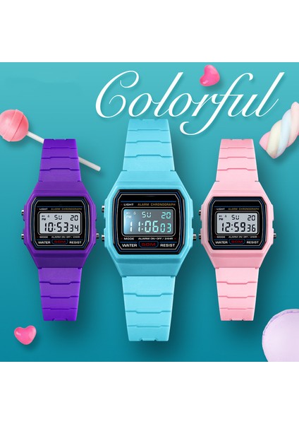 Gül Kırmızı Yeni Çocuk Saatler Su Geçirmez Spor Stil Kol Saati Hafta Çalar Saat Aydınlık Dijital Saatler Relogio Çocuk Izle (Yurt Dışından) indirimleri