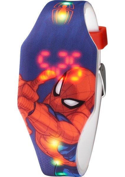 Örümcek Adam LED Çocuklar Izle Orijinal Tasarım Örümcek Adam Silikon Kayış Su Geçirmez Spor Izle Çocuklar Için LED Flaş Elektronik Dijital Saat (Yurt Dışından)