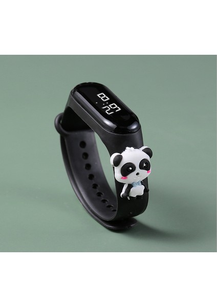 Panda Bir Dolar Yeni M7 LED Saatler Süper Kahraman Örümcek Adam Dikiş Hayvan Bilezik Mi Çocuk Çocuklar Reloj Dijital Saat (Yurt Dışından)