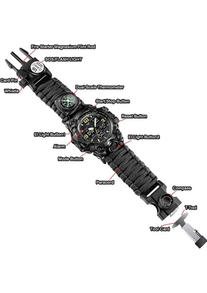 Siyah 8273 Teslimat Hızlı Erkekler Bilezik Spor Dokunmatik Set Izle Erkekler Basınç Dijital Saatler Erkekler Kadınlar Için Spor (Yurt Dışından) modelleri